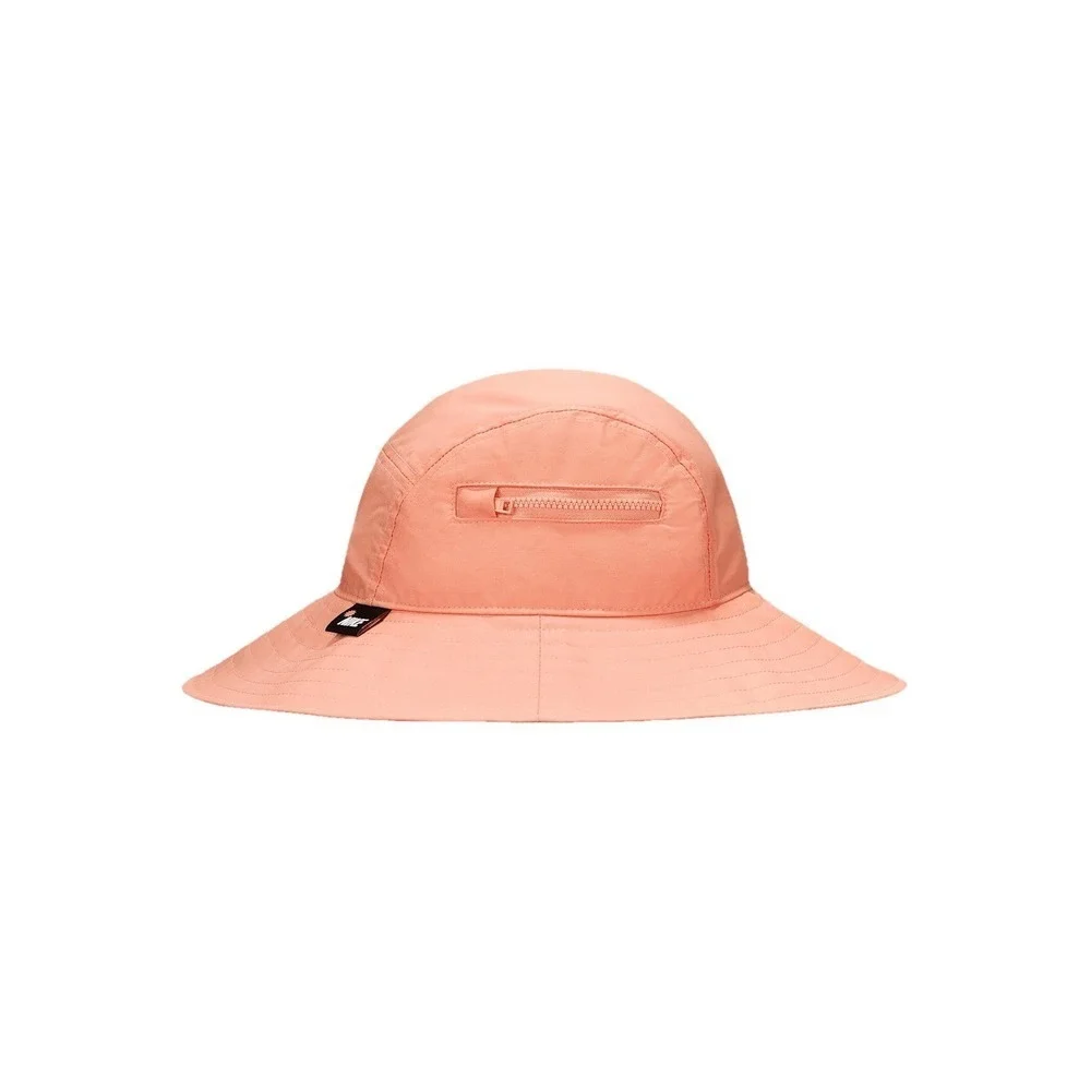 NIKE‎ Apex Wide Brim Bucket Hat Orange Apricot Women's Sz M *NEW* HJ7135-844